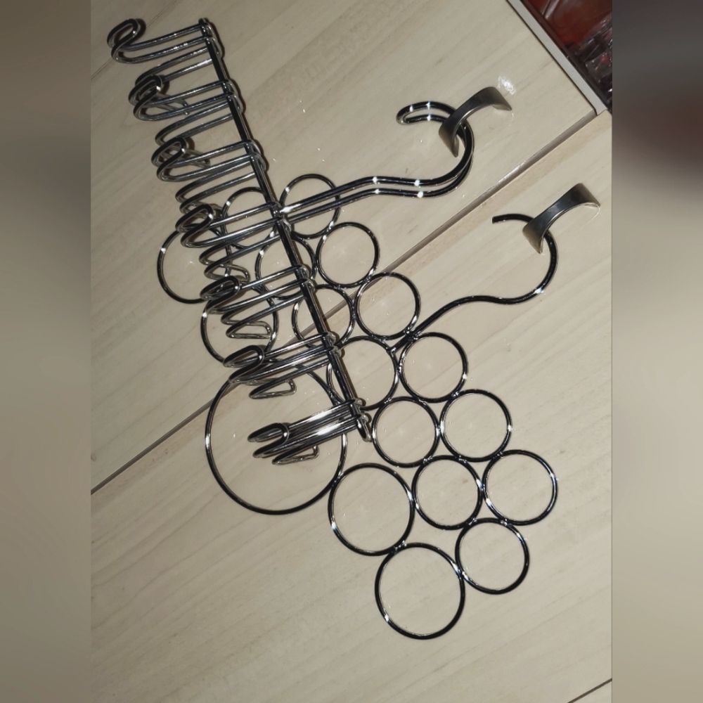 Hangers metal... Closet Organizer for Belt Scarves or Ties